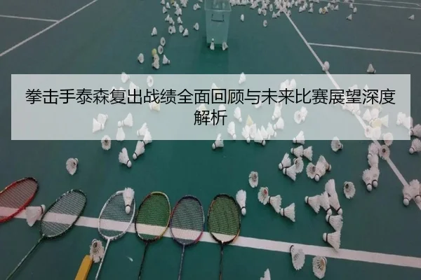 拳击手泰森复出战绩全面回顾与未来比赛展望深度解析